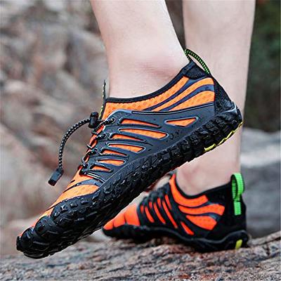 Mens Water Shoes Barefoot Quick Drying Swim River Beach Aqua Shoes for  Athletic Hiking Boating Fishing Diving Surfing