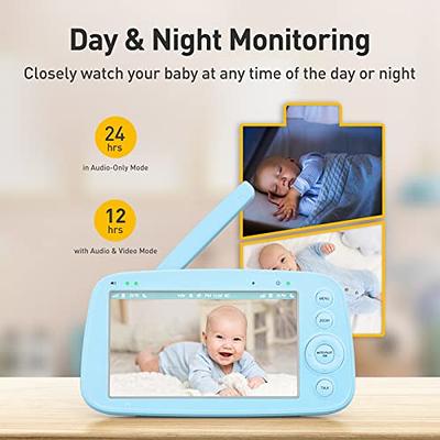 Vava Pink 720p Video Baby Monitor