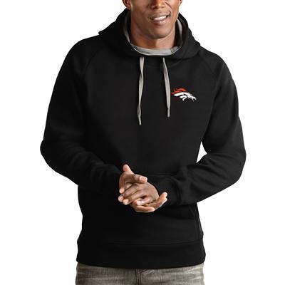 Denver Broncos Throwback Raglan Sweatshirt Hoodie