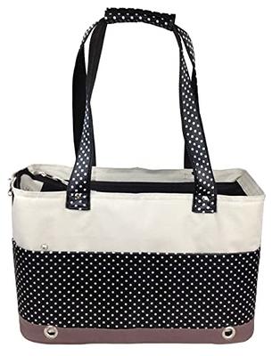 KAMEIOU Pet Dog Purse Tote Carrier Bag for Medium Dogs Travel Soft