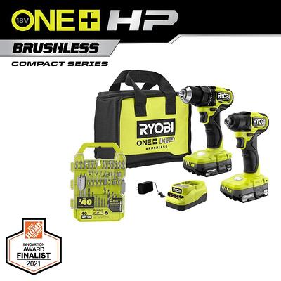 ONE+ HP 18V Brushless Cordless 8-Tool Combo Kit with 4.0 Ah and 2.0 Ah HIGH  PERFORMANCE Batteries, Charger, and Bag