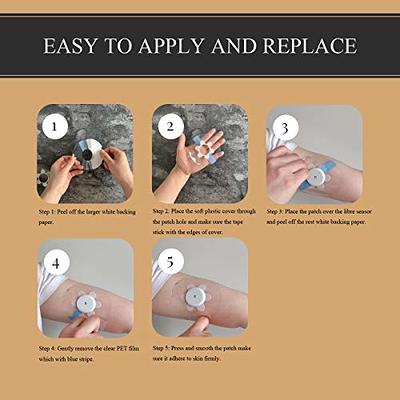 TrelaCo 48 Pcs Adhesive Patches Waterproof Compatible with G7 CGM