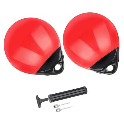 YLVERX Pair of Boat Mooring Buoys, Marine Grade Inflatable Vinyl Round  Pontoon Boat Fenders Ball, Boat Bumpers for Docking, Dock Floats, Fishing  Marker Buoys/Swim Buoy/Anchor Ball - Yahoo Shopping