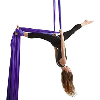 5m Premium Aerial Yoga Hammock, Aerial Yoga Swing Set,antigravity Aerial  Silks, Flying Yoga Sling Inversion Equipment