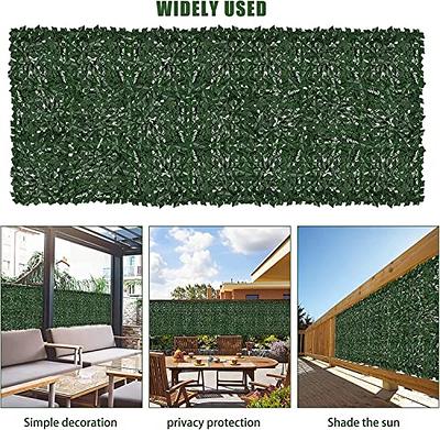 Artificial ivy mat for fence or gardenscreen