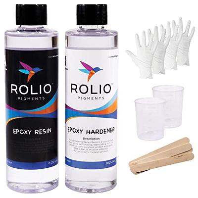 Epoxy Resin, 16OZ Crystal Clear Epoxy Resin Kit, Casting Resin for Art  Crafts, Jewelry & Resin Mold, Countertop, Table Top, Wood, No Yellowing 