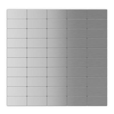 Style Selections Clear 12-in x 12-in Mirrored Glass Glue Down Wall Tile  (6-sq. ft/ Carton) in the Tile department at