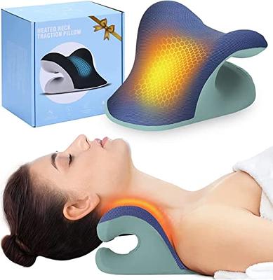 iBYWM FSA HSA Eligible Neck Stretcher for Pain Relief, Neck and Shoulder  Relaxer, Cervical Traction Device Pillow for TMJ Pain Relief and Cervical