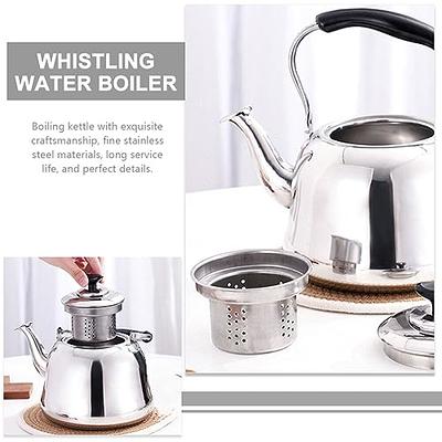  UPKOCH Stovetop Whistling Tea Kettle Stainless Steel