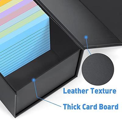 3x5 Index Card Holder Card File Box Organizer, Hold 1200 3x5-Inch