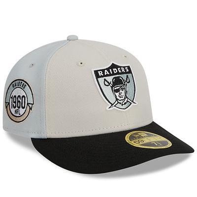 Las Vegas RAIDERS 59FIFTY team reverse NFL New Era grey Cap