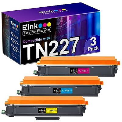 High Yield TN227 Toner Cartridge: Compatible for Brother 4 Pack  TN-227BK/C/M/Y TN 227 Replacement for HL-L3290CDW HL-L3210CW MFC-L3710CW  MFC-L3750CDW MFC-L3770CDW HL-L3270CDW L3230CDW Printer - Yahoo Shopping