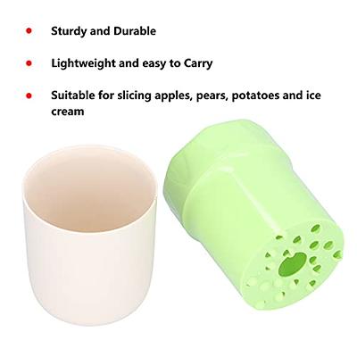 Unique Bargains Multi-Peel Straight Peeler Ceramic Cutter for Kitchen Vegetable Green 2pcs