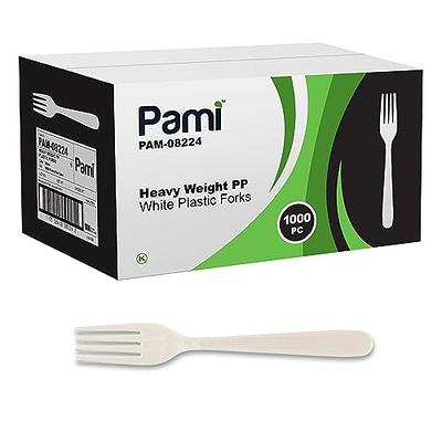 PAMI Medium Weight Disposable Plastic Soup Spoons [1000-Pack