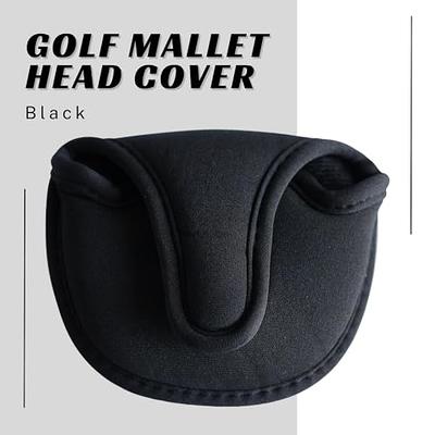 Pacific Golf Clubs Black Golf Putter Headcover Standard Size