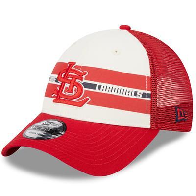 New Era Men's Red and White St. Louis Cardinals 2023 On-Field Batting Practice 59FIFTY Fitted Hat - Red, White