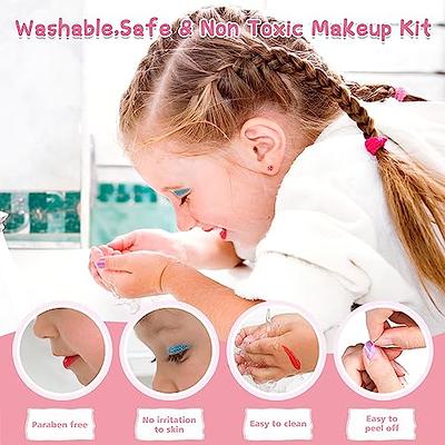 Pretend Play Toy Kids Make Up Set Princess Pink Makeup Beauty Safety  Non-toxic Kit Toys for Girls Dressing Cosmetic Girl Gifts - Realistic  Reborn Dolls for Sale