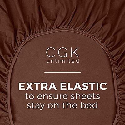 Extra Deep Pocket Fitted Sheet - Single Fitted Sheet Only - Extra