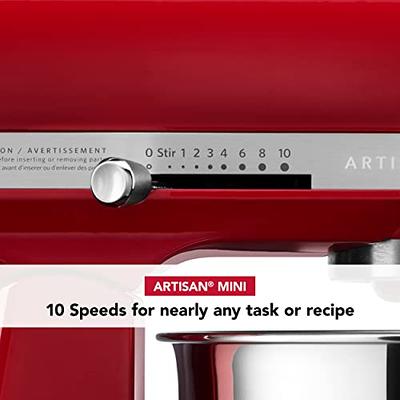 KitchenAid Artisan Mini 3.5 Quart Tilt-Head Stand Mixer, Empire