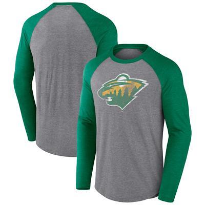 Philadelphia Eagles Big & Tall Raglan T-Shirt - Oatmeal/Heathered Charcoal