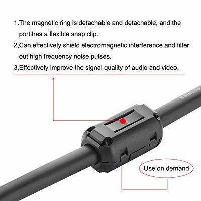 JOLGOO XLR Male to Dual 1/4 TS Mono Y Splitter Microphone Cable, XLR Male  to Dual 6.35mm TS Y Adapter Cord, 3.3 Feet