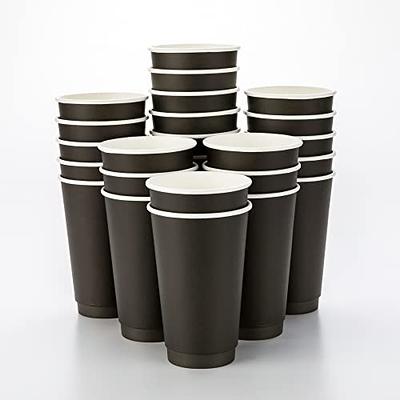 Purple Disposable Double Stack Plastic Cups - 18 oz (50 Count