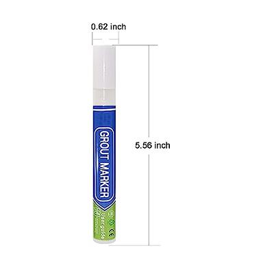 Grout Pen White Tile Paint Marker: Tile Grout Colorant and Sealer Marker  Waterproof Grout Paint, White - Yahoo Shopping