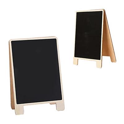 60 Pcs Reusable Mini Chalkboard Signs 6 Designs Small Blackboards