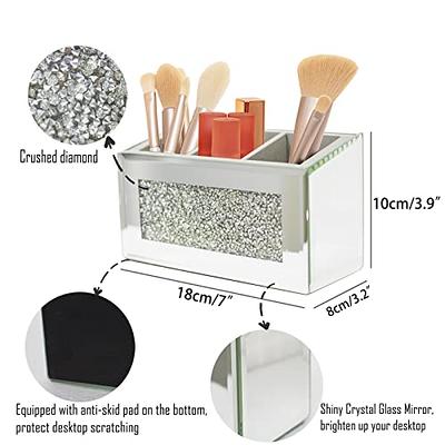 EXCLUSIVE SALE*Clear Acrylic Makeup Brush Holders, 3 Slot Vanity