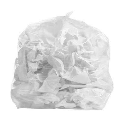 Plasticplace 42 Gallon Contractor Trash Bags, Clear (50 Count)