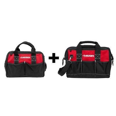 12 in. and 15 in. Tool Bag Combo, Husky Red - Yahoo Shopping