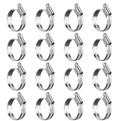 Steelsoft 304 Stainless Steel Hose Clamp Assortment Kit DIY, Cut-To-Fit 12  FT Metal Strap+8 Stronger Fasteners,Large Adjustable Worm Gear Band Hose  Clamps Screw Clamps Duct Pipe Metal Clamp Strapping : : Industrial