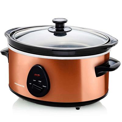 Kenmore Slow Cooker, 5 qt (4.7L), Easy to Use, Dial Control - Black