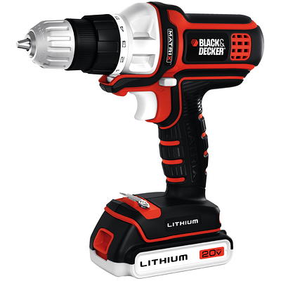 Black & Decker BDCD220CS 20V MAX Cordless Lithium-Ion 3/8 in. Drill Driver  & Circular Saw Kit