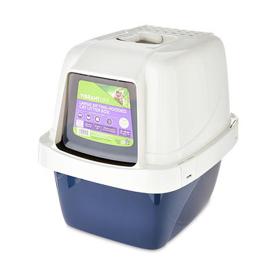 Vibrant Life Large Sifting Hooded Cat Litter Box - Yahoo Shopping