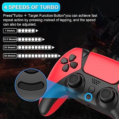  AUGEX Wireless Controller for PS4 Controller, Ymir Game Remote  for Playstation 4 Controller with Turbo, Steam Gamepad Work with Back  Paddles, Scuf Controllers for PS4/Pro/Silm/PC/IOS : Video Games