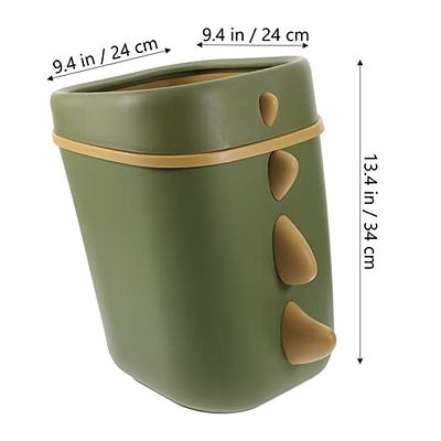HOMSFOU Bedroom Accessories Men Trash Can Cute Garbage Can Large