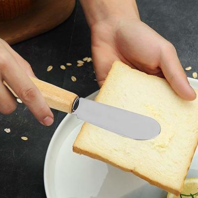 Mini Butter Knife Spread Spatula Set 6-piece set Peanut Butter Toast Spread  Butter Cheese Jam Knife Small Spatula Bread Knife