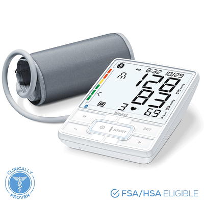 QardioArm Wireless Blood Pressure Monitor, Smart Upper Bluetooth Arm Cuff