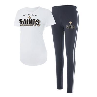 Men's Concepts Sport Charcoal/White New Orleans Saints Big & Tall