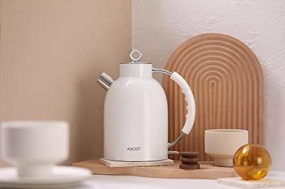 Electric Kettle,ASCOT Electric Kttle Stainless Steel Tea Kettle Fast Boiling