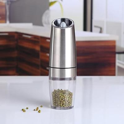 Gravity Electric Salt and Pepper Shakers Grinder Mill Adjustable