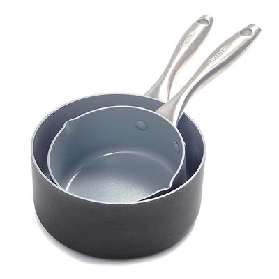 Thunder Group 1 Qt. Anodized Non-Stick Aluminum Sauce Pan