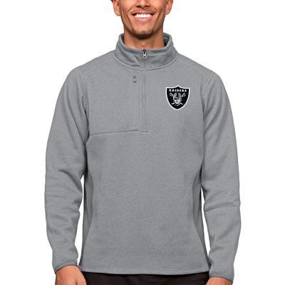 New Era Heathered Gray Las Vegas Raiders Combine Authentic Red Zone Long Sleeve T-Shirt Heather Gray