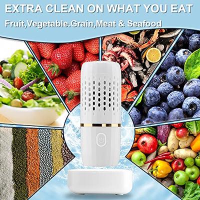 Best Deal for Wireless Fruit Vegetable Cleaning Machine Portable