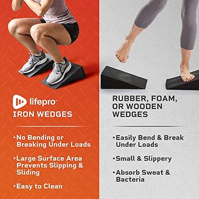 Yoga Wedge Block, Professional Height Foam Wedge, Portable Calf Stretching  Equipment, Professional Foam Slant Board, Back Support Foam Incline Slant  Board for Leg, Calf, Ankle and Foot Stretching : : Sports 