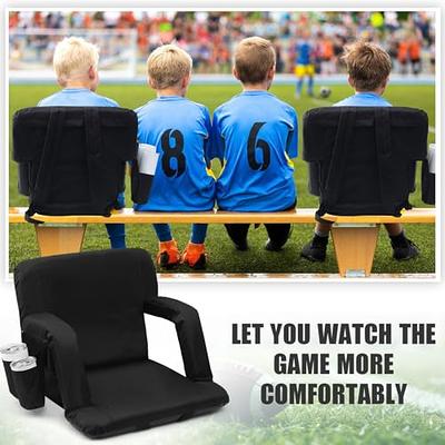 Portable Stadium Seat,bleacher Cushion With Backrest,waterproof