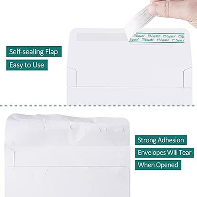 250 A7 Printable White Envelopes 5X7-250 Pack Quick Self Seal,for 5x7 s,  Perfect for Chirstmas s, 