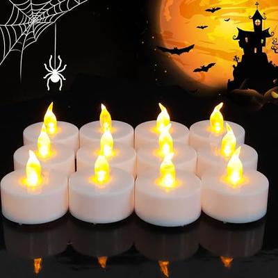 SHYMERY Candle Lantern,12 Pcs Mini Decorative Lantern with Flickering LED  Candles, Batteries Included,Hanging Vintage Bulk Lantern for Wedding,  Party