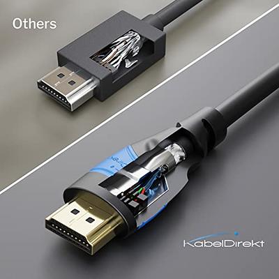  HDMI Cable 4K – 15ft – with A.I.S Shielding – Designed in  Germany (Supports All HDMI Devices Like PS5, Xbox, Switch – 4K@60Hz, High  Speed HDMI Cord with Ethernet, Black) –
